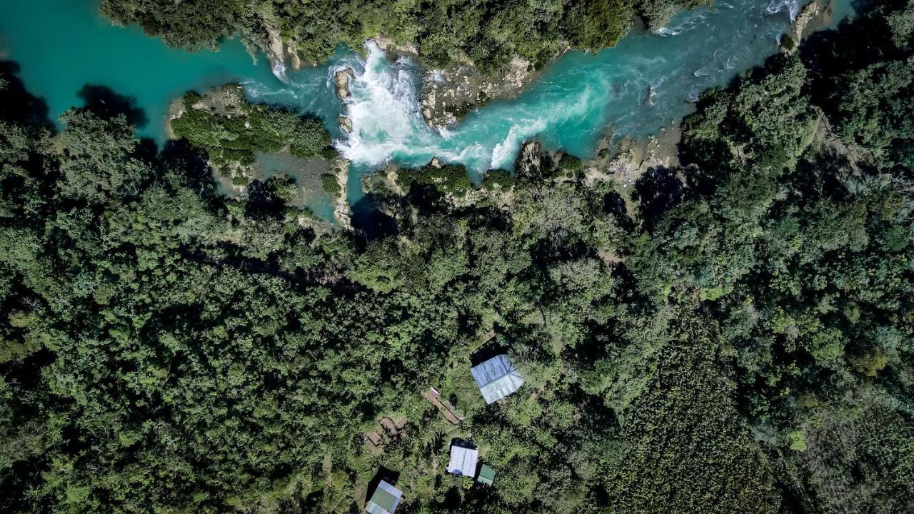 Ch'I Bocol Community Hostel Lanquín المظهر الخارجي الصورة