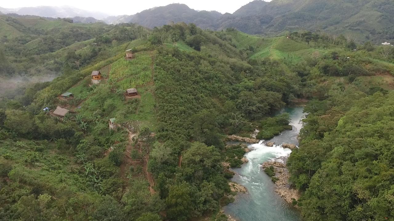 Ch'I Bocol Community Hostel Lanquín المظهر الخارجي الصورة